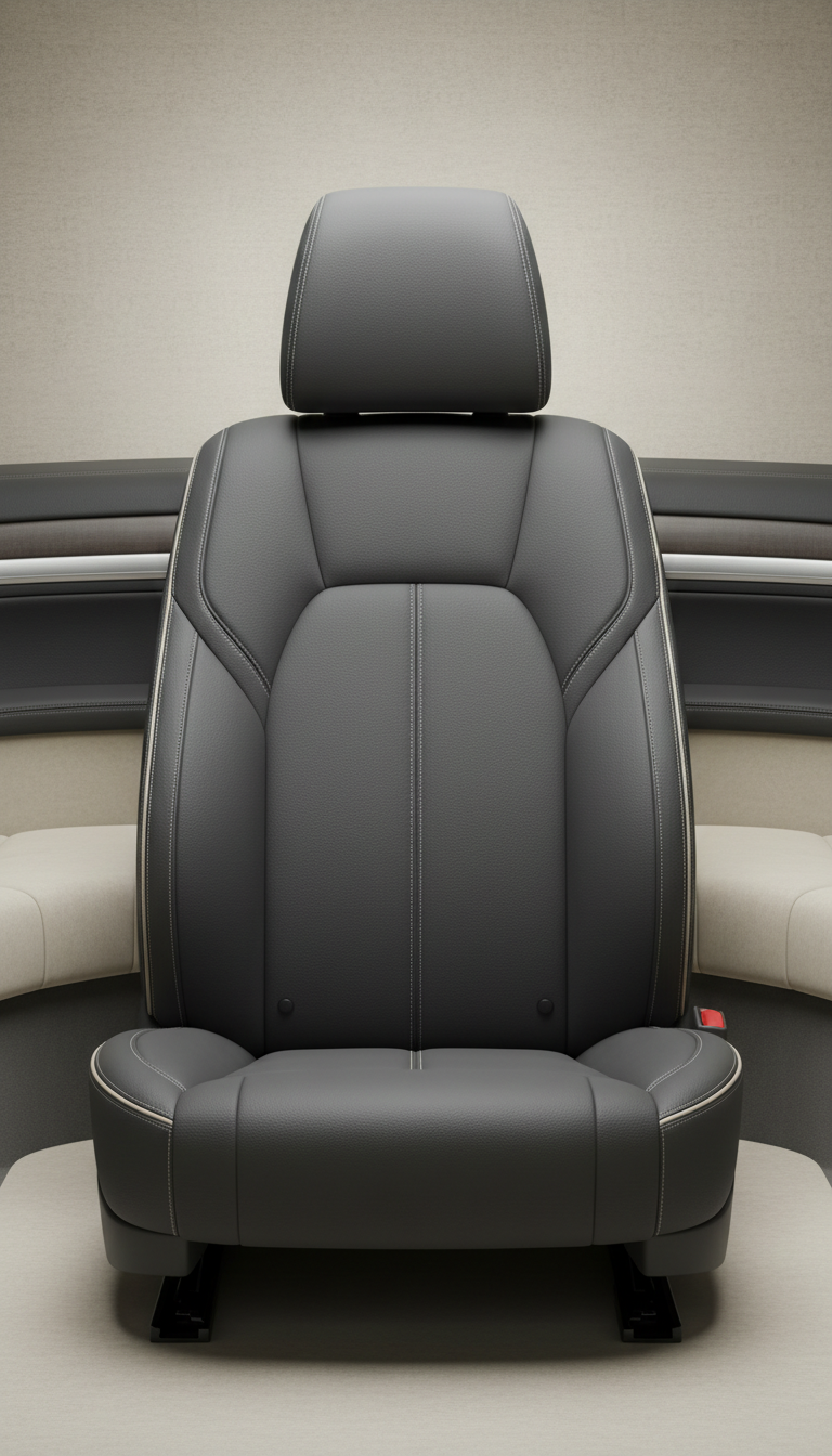 Executive Sedan Seat With Charcoal Leather
