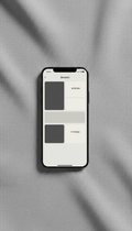 Minimalist Booking App Interface Display